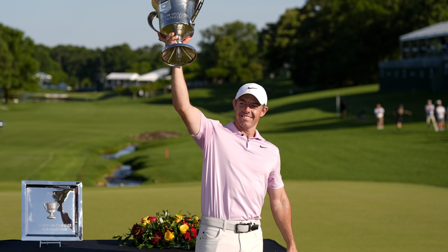 Rory McIlroy memenangkan Wells Fargo;  Rose Zhang mengambil Piala Pendiri untuk mengakhiri rekor Nelly Korda