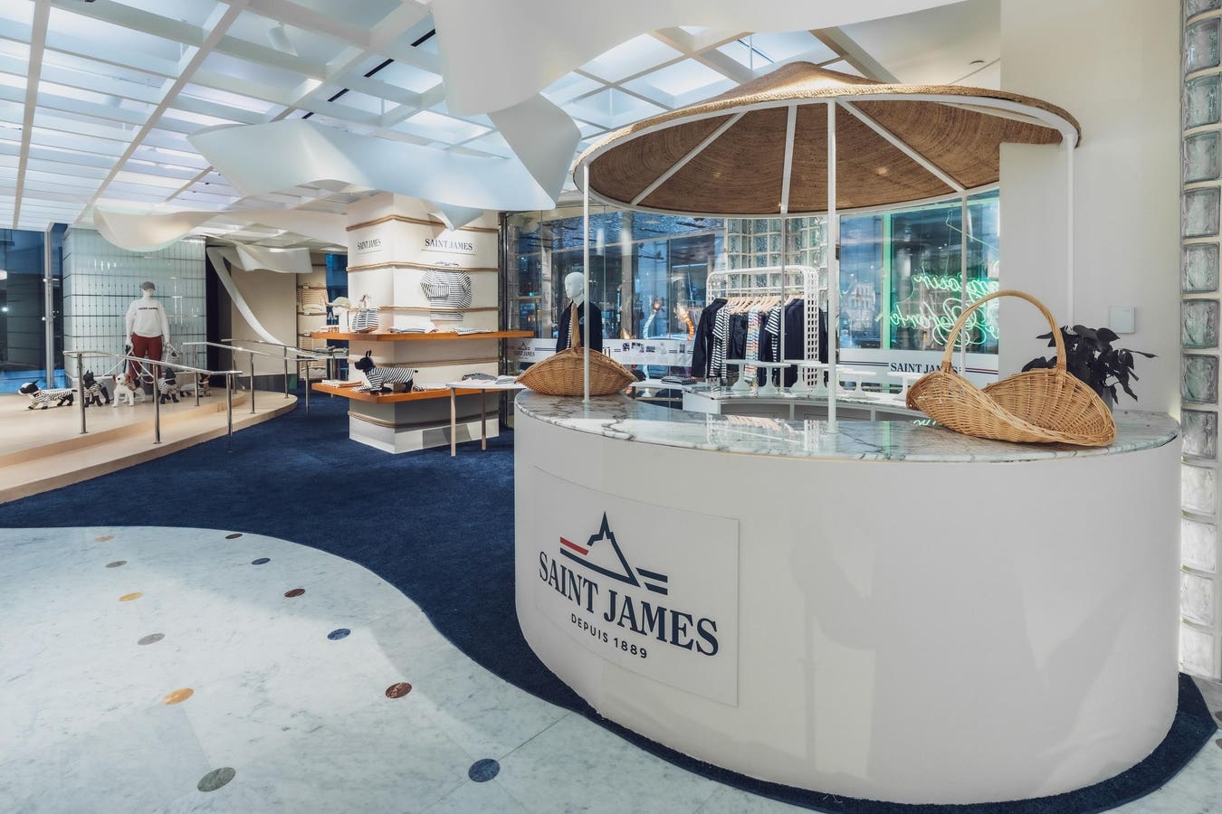 Saint James membuka pop-up Manhattan, membuat debut ritel di Amerika Serikat