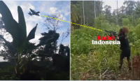 TPNPB OPM Klaim Tembak Pesawat Hercules, Pendaratan Wapres Gibran di Yahukimo Gagal