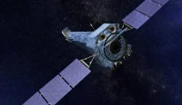 Ilustrasi Artis Observatorium Chandra X Ray NASA di Luar Angkasa